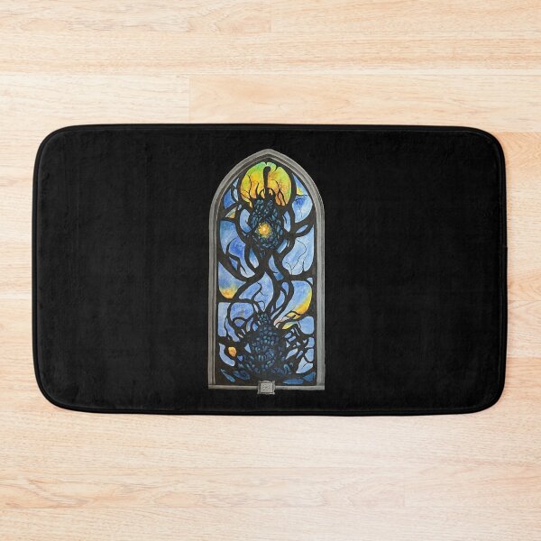 Item preview, Lovecraftian stained glass window designed and sold by daphne-v.