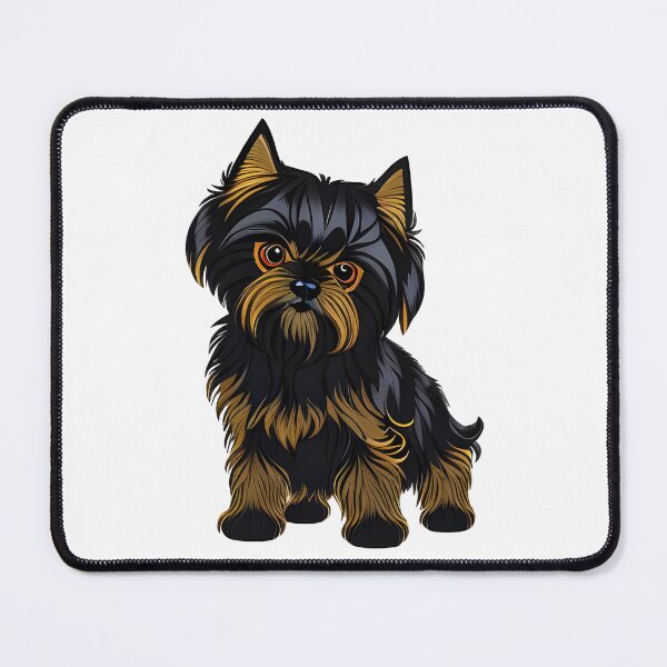 Item preview, Cute Affenpinscher puppy, pop art, Ai Generated Art designed and sold by ACC .