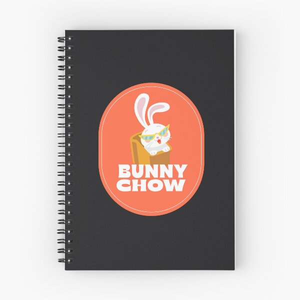 Item preview, Red Bunny Chow Typographic Sticker designed and sold by AsteriskHouse.