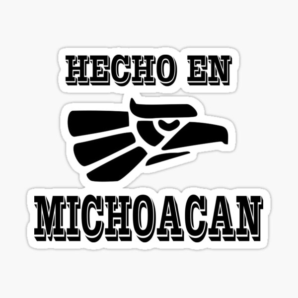  Michoacán Mexico Michoacan - White Car Window Sticker