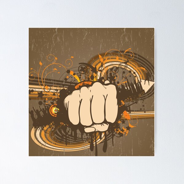 Item preview, Retro FistBump designed and sold by Nyxie-Pixie.