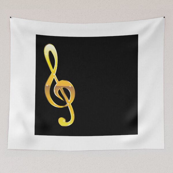 Item preview, Gold Music Symbol designed and sold by vectorworks51.