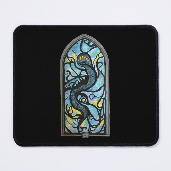 Item preview, Lovecraftian stained glass window designed and sold by daphne-v.