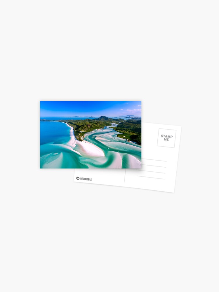 Thumbnail 1 of 2, Postcard, Hill Inlet - Whitsundays Queensland, Australia designed and sold by paulmp.