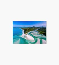 Hill Inlet - Whitsundays Queensland, Australia Art Board