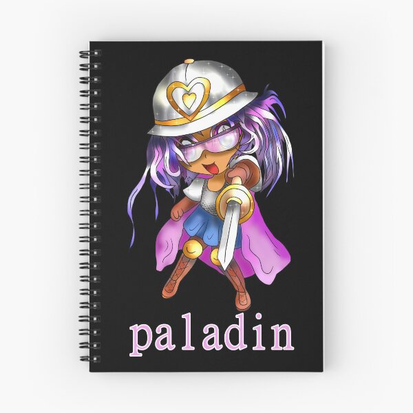 Aperçu de l'œuvre dnd paladin in pink créée et vendue par CuisineCat.