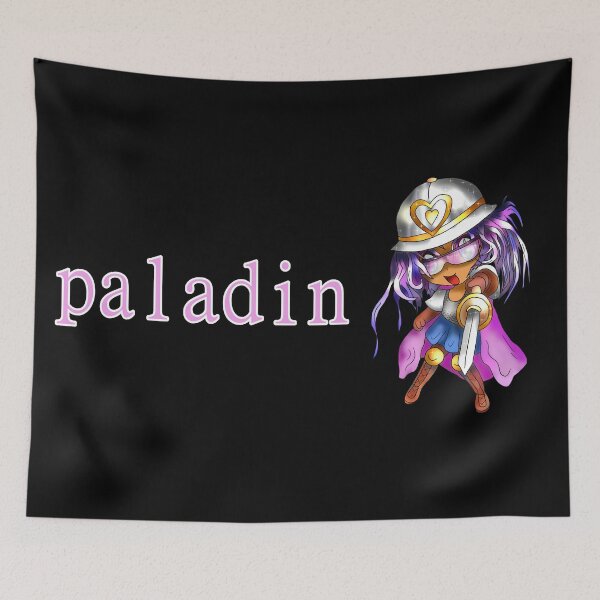 Item preview, dnd paladin in pink designed and sold by CuisineCat.