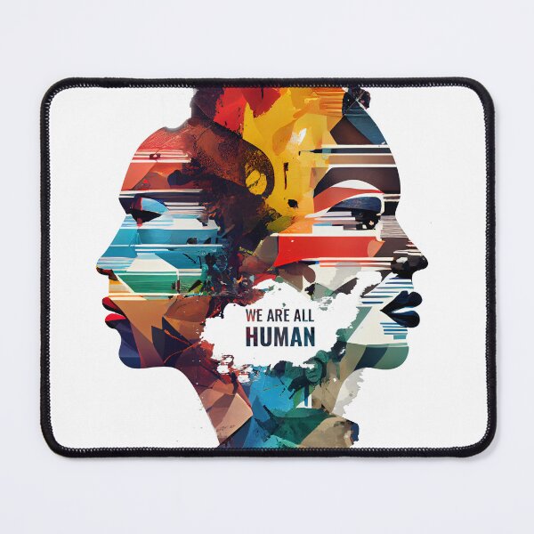 Item preview, We are all human designed and sold by loucaski.