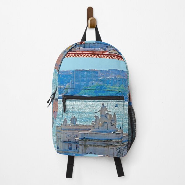 Item preview, Lisbon. Tejo river view from the Castle designed and sold by Tereza Pilar Art.