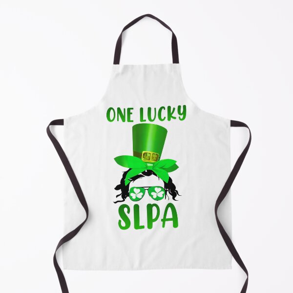 Item preview, St Patricks Day One Lucky Slpa Messy Bun St Paddys Irish Hat Gift designed and sold by TMelonShop.