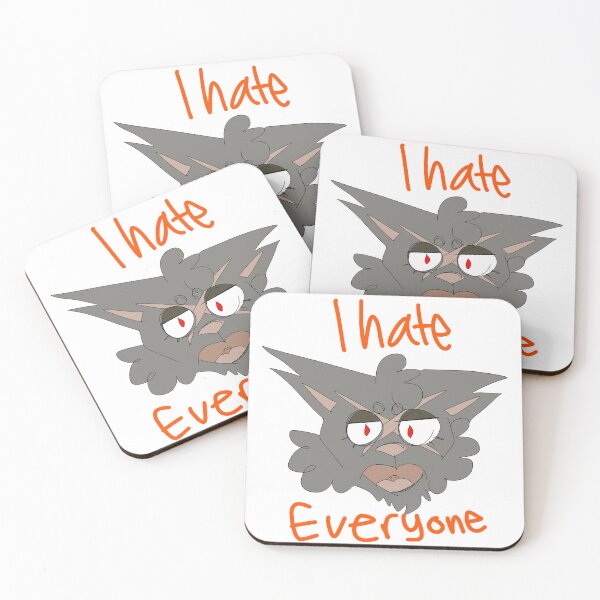 Item preview, Yellowfang “I hate everyone” designed and sold by Maizie-Artwork.