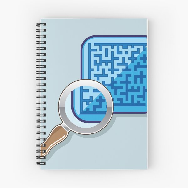 Item preview, Maze Under Magnifying Glass designed and sold by vectorworks51.