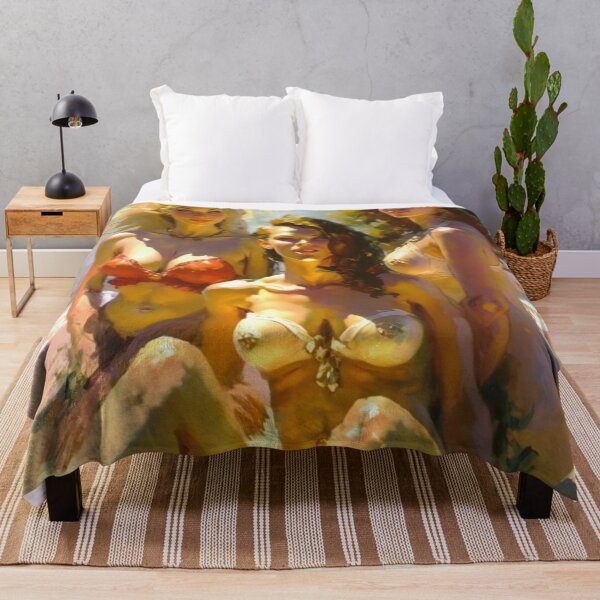 Item preview, women on the beach drawing designed and sold by Olivier Dean.