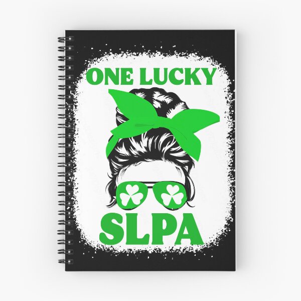 Item preview, St Patricks Day One Lucky Slpa Messy Bun Bleached Ireland Gift designed and sold by TMelonShop.