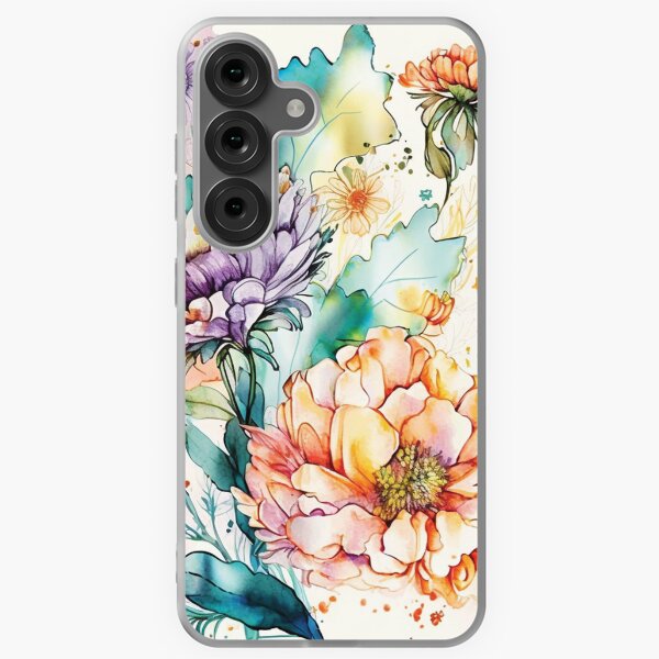 Aperçu de l'œuvre Belle prairie d'été. Couleurs vives. Art de surface florale aquarelle. créée et vendue par LotusBlanc.
