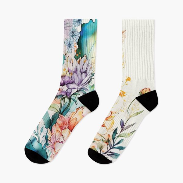 Item preview, Beautiful Summer Meadow. Vivid Colors. Watercolor Floral Surface Art. designed and sold by LotusBlanc.