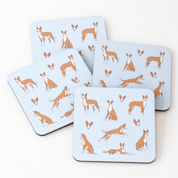 Item preview, Ibizan hound cute illustration pattern  designed and sold by Yarafantasyart.