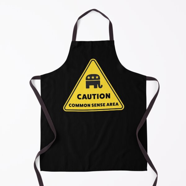Item preview, Caution, Common Sense - Anti Woke - Funny Republican / Conservative Stickers designed and sold by WeAreRightStore.