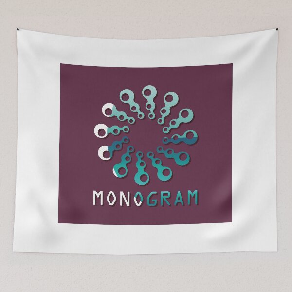 Item preview, Round Monogram designed and sold by vectorworks51.