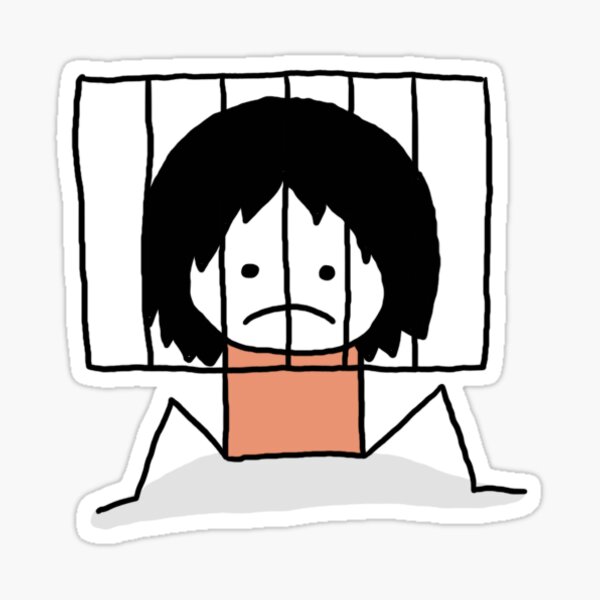 Enfermé Sticker