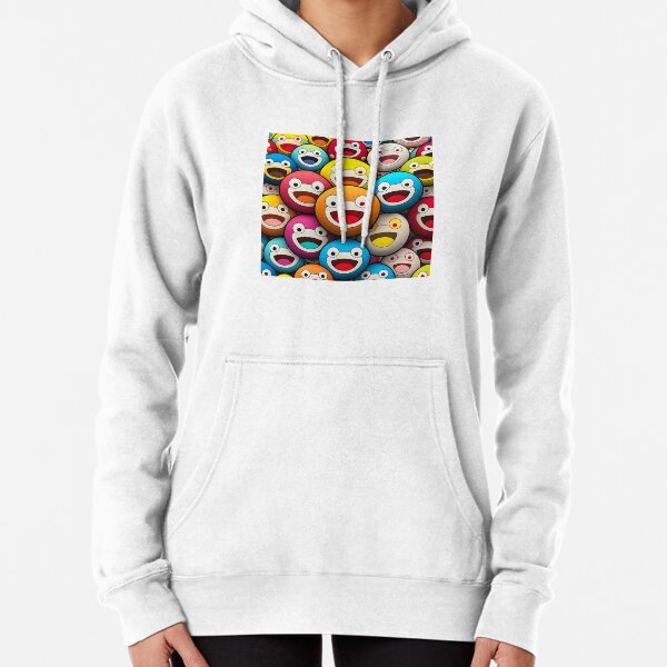 Custom Takashi Murakami Flower Rainbow Champion Hoodie By Kakashop -  Artistshot