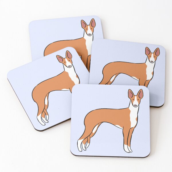 Item preview, Ibizan hound cute illustration designed and sold by Yarafantasyart.