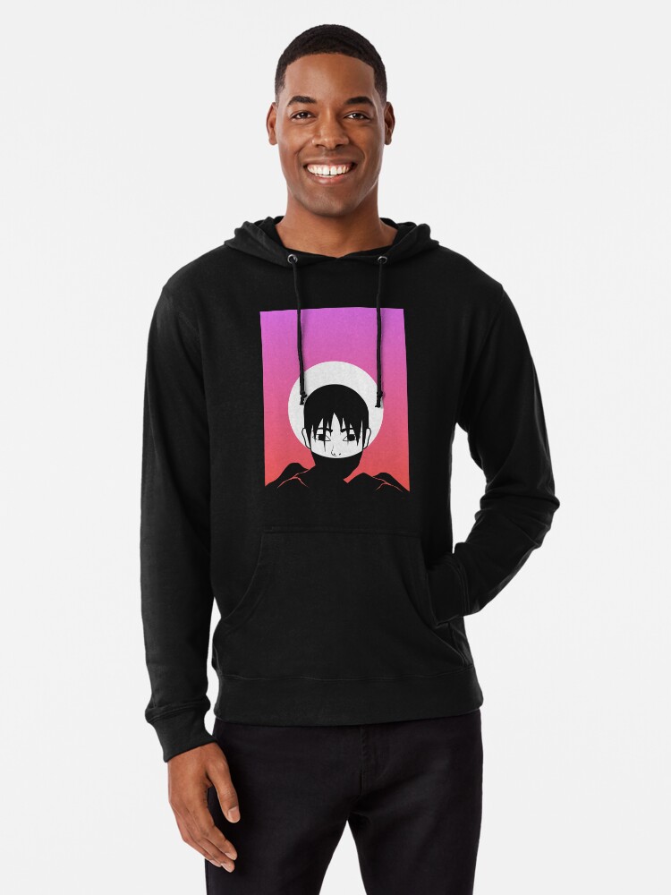 vaporwave anime hoodie