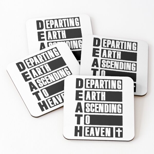Item preview, DEATH - Departing Earth Ascending To Heaven designed and sold by plushism.