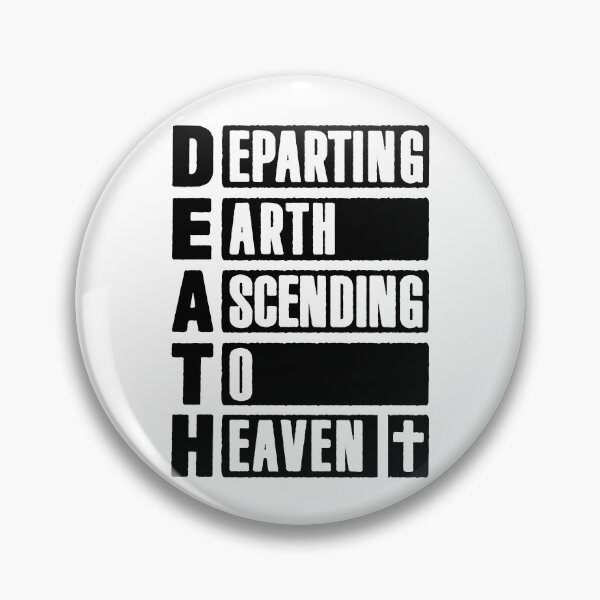 Item preview, DEATH - Departing Earth Ascending To Heaven designed and sold by plushism.