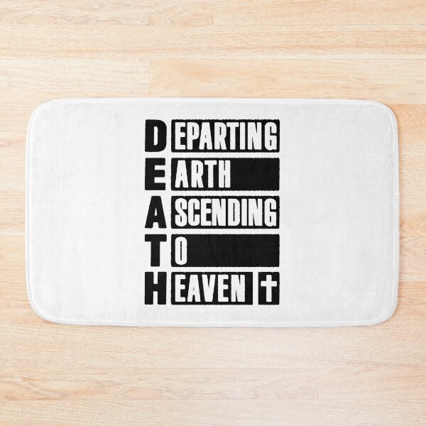 Item preview, DEATH - Departing Earth Ascending To Heaven designed and sold by plushism.