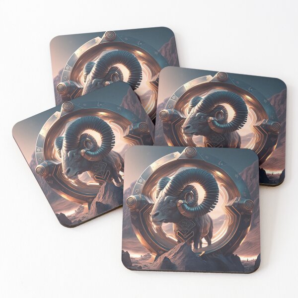 Item preview, Cool Zodiac Sign - Aries version4 designed and sold by PufuMiu.