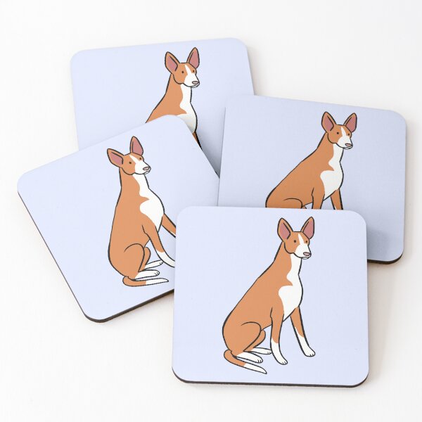 Item preview, Ibizan hound cute illustration designed and sold by Yarafantasyart.