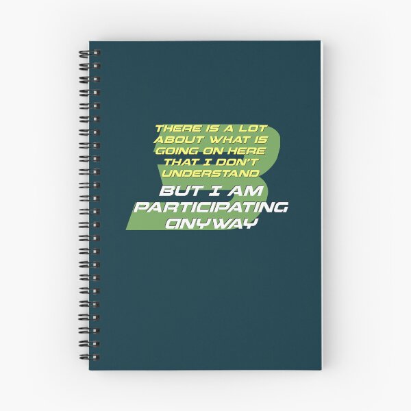 Item preview, Murderbot Diaries  Participating Anyway  designed and sold by BenZanan.