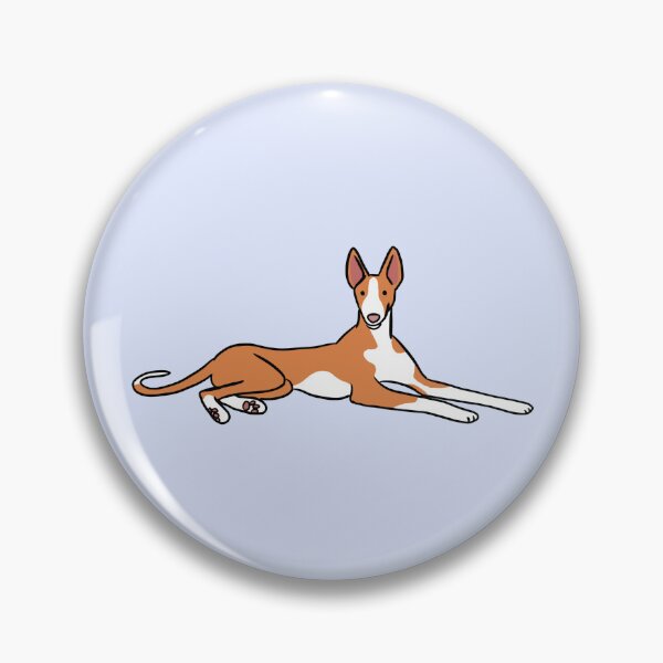 Item preview, Ibizan hound cute illustration designed and sold by Yarafantasyart.