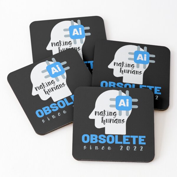 Item preview,  Ai making human obsolete since 2022 designed and sold by vidyaroul.