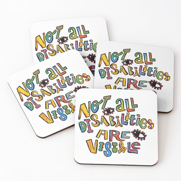 Item preview, Not All Disabilities Are Visible  designed and sold by Lucy Merch.