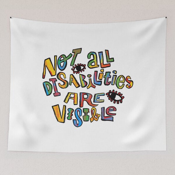Item preview, Not All Disabilities Are Visible  designed and sold by Lucy Merch.