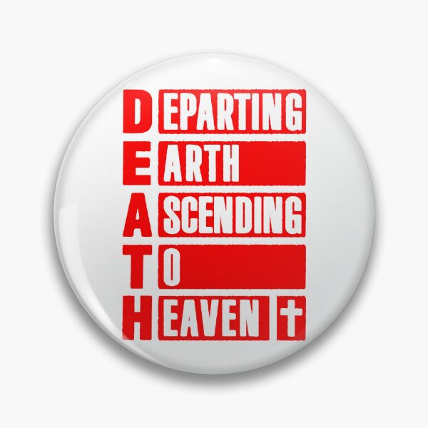 Item preview, DEATH - Departing Earth Ascending To Heaven designed and sold by plushism.