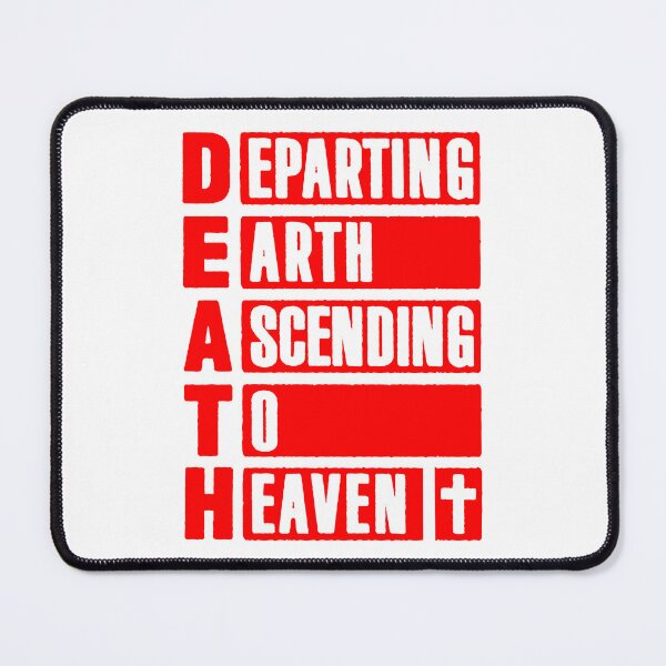 Item preview, DEATH - Departing Earth Ascending To Heaven designed and sold by plushism.