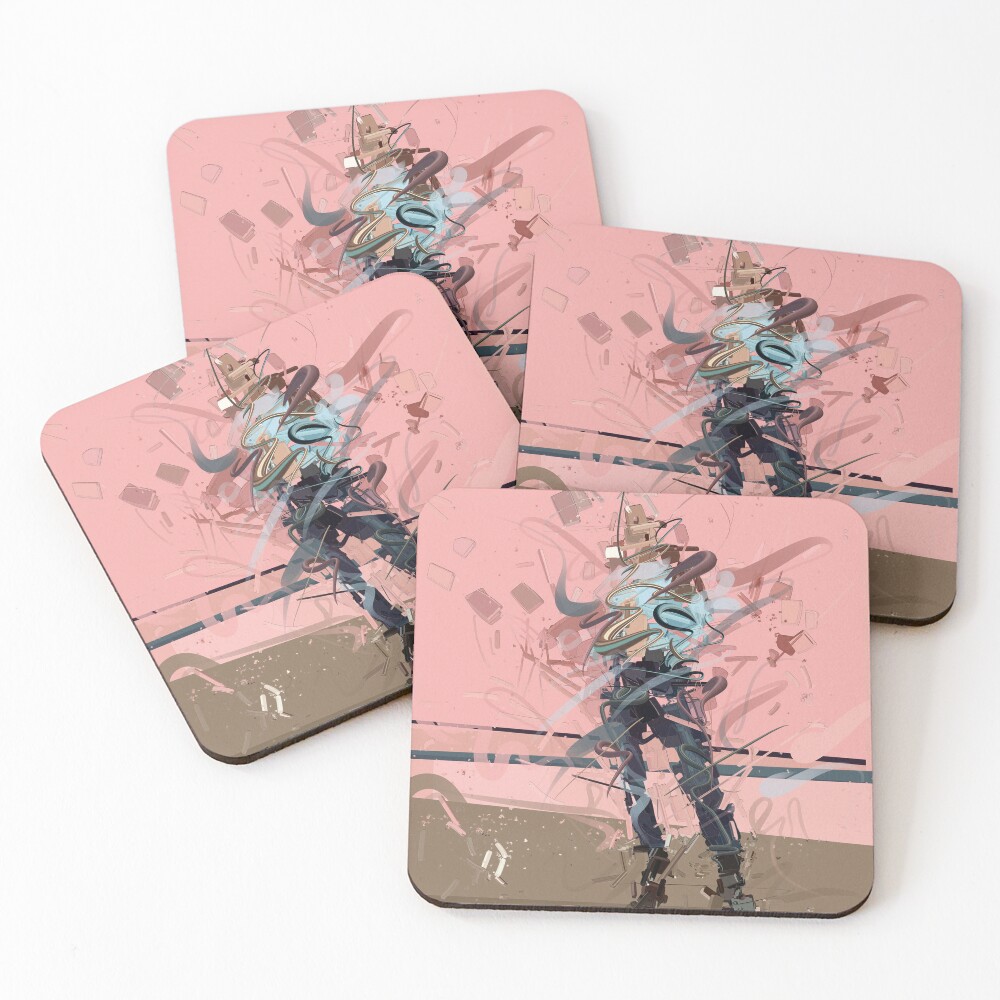 Item preview, Coasters (Set of 4) designed and sold by byroglyphics.