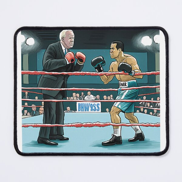 Item preview, Joe Biden and Xi Jinping in Boxing Ring Comic Style Artwork designed and sold by FRSquare.