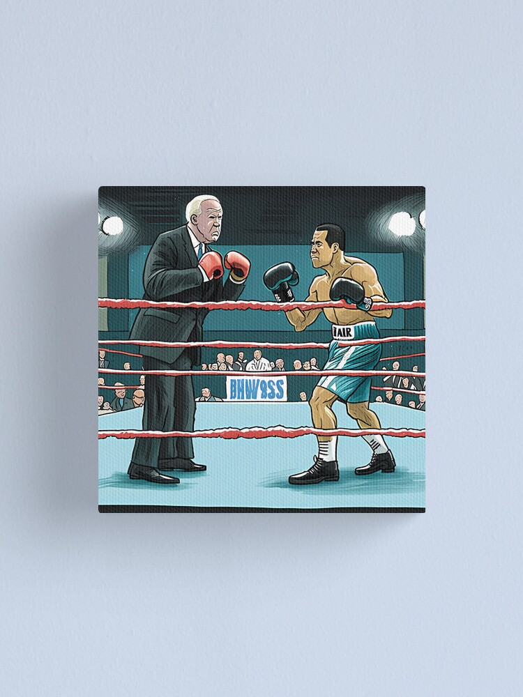 Tyson Fury vs Dillian Whyte Canvas Print (Limited Edition)