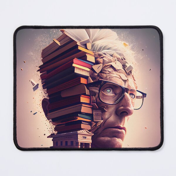 Item preview, Creamy Knowledge from the Library cometh Digital Painting designed and sold by CodeAndColors.