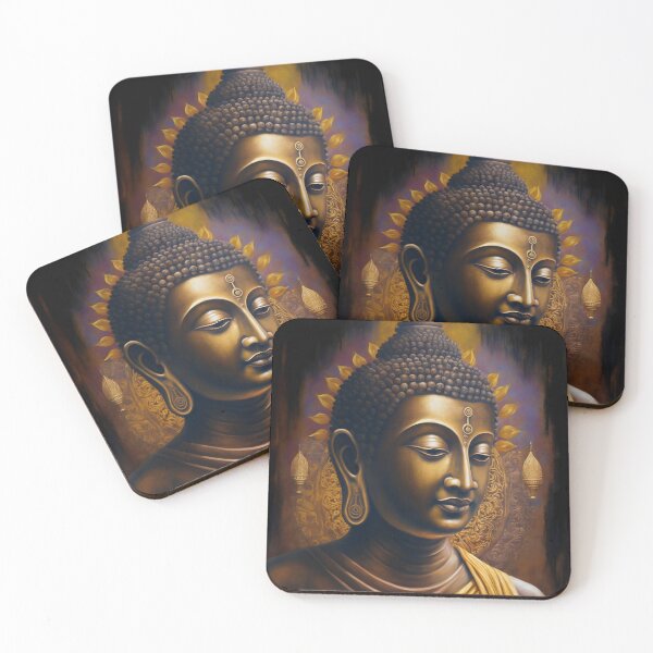 Item preview, Divine Serenity- God Buddha Portrait designed and sold by bharuarts.