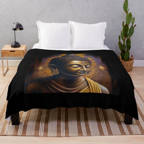 Item preview, Divine Serenity- God Buddha Portrait designed and sold by bharuarts.