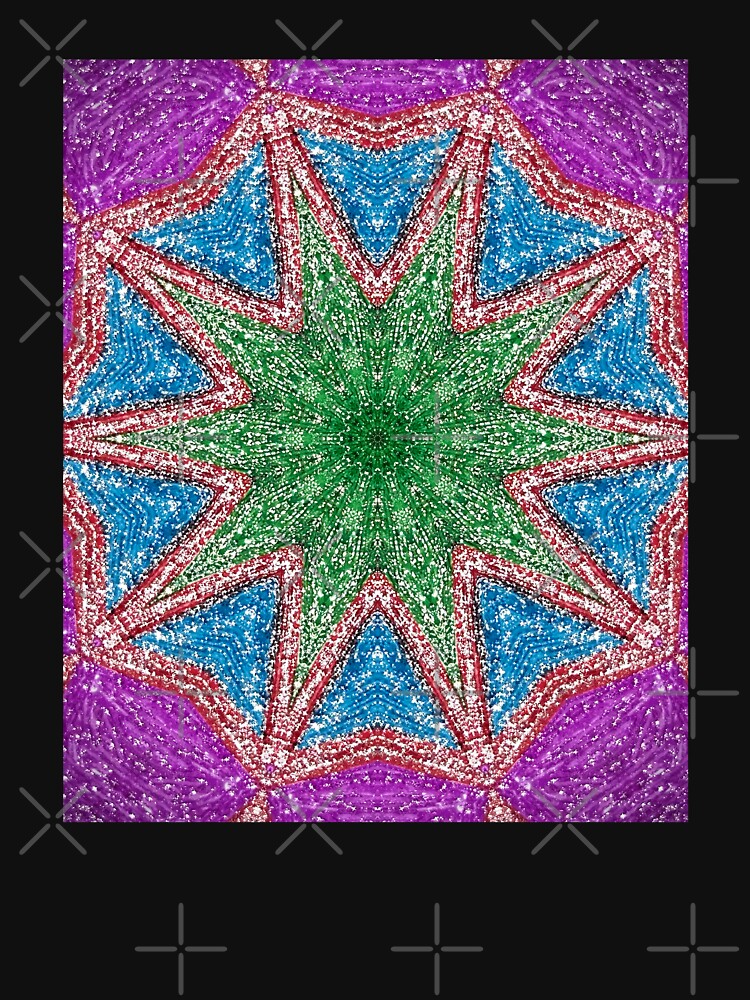 Thumbnail 7 of 7, Classic T-Shirt, Caleidoscopio 2 designed and sold by OneDayArt.