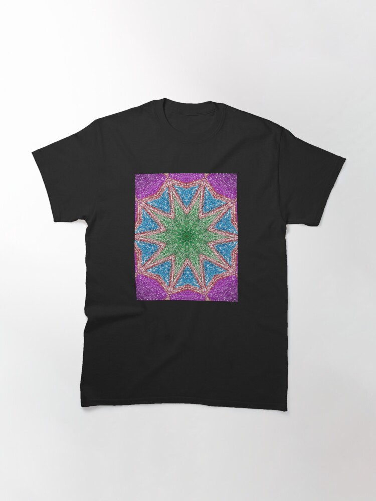 Thumbnail 3 of 7, Classic T-Shirt, Caleidoscopio 2 designed and sold by OneDayArt.