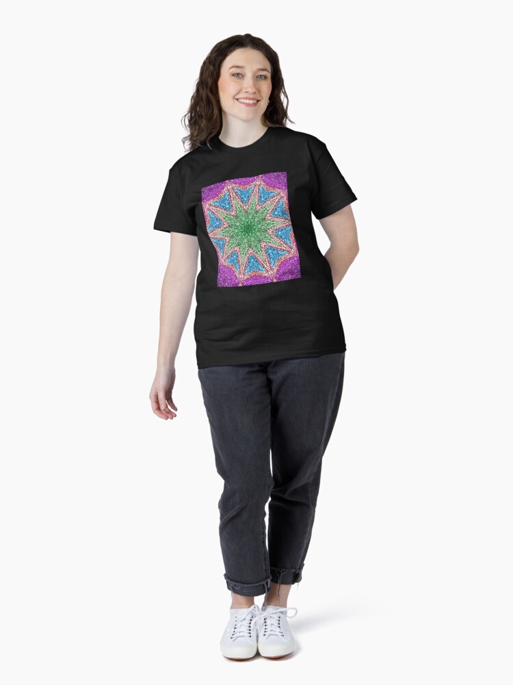 Thumbnail 4 of 7, Classic T-Shirt, Caleidoscopio 2 designed and sold by OneDayArt.