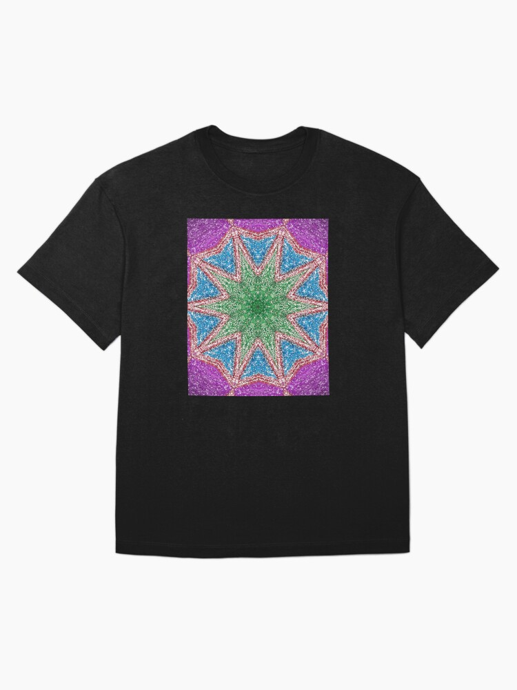 Thumbnail 3 of 7, Oversized T-Shirt, Caleidoscopio 2 designed and sold by OneDayArt.