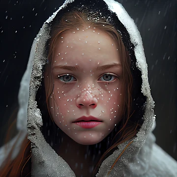 Vorschaubild zum Design The Inevitable Plaster Rain or Snow Digital Painting von CodeAndColors